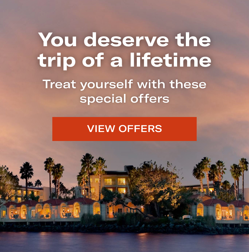 You deserve the trip of a lifetime Treat yourself with these special offers VIEW OFFERS